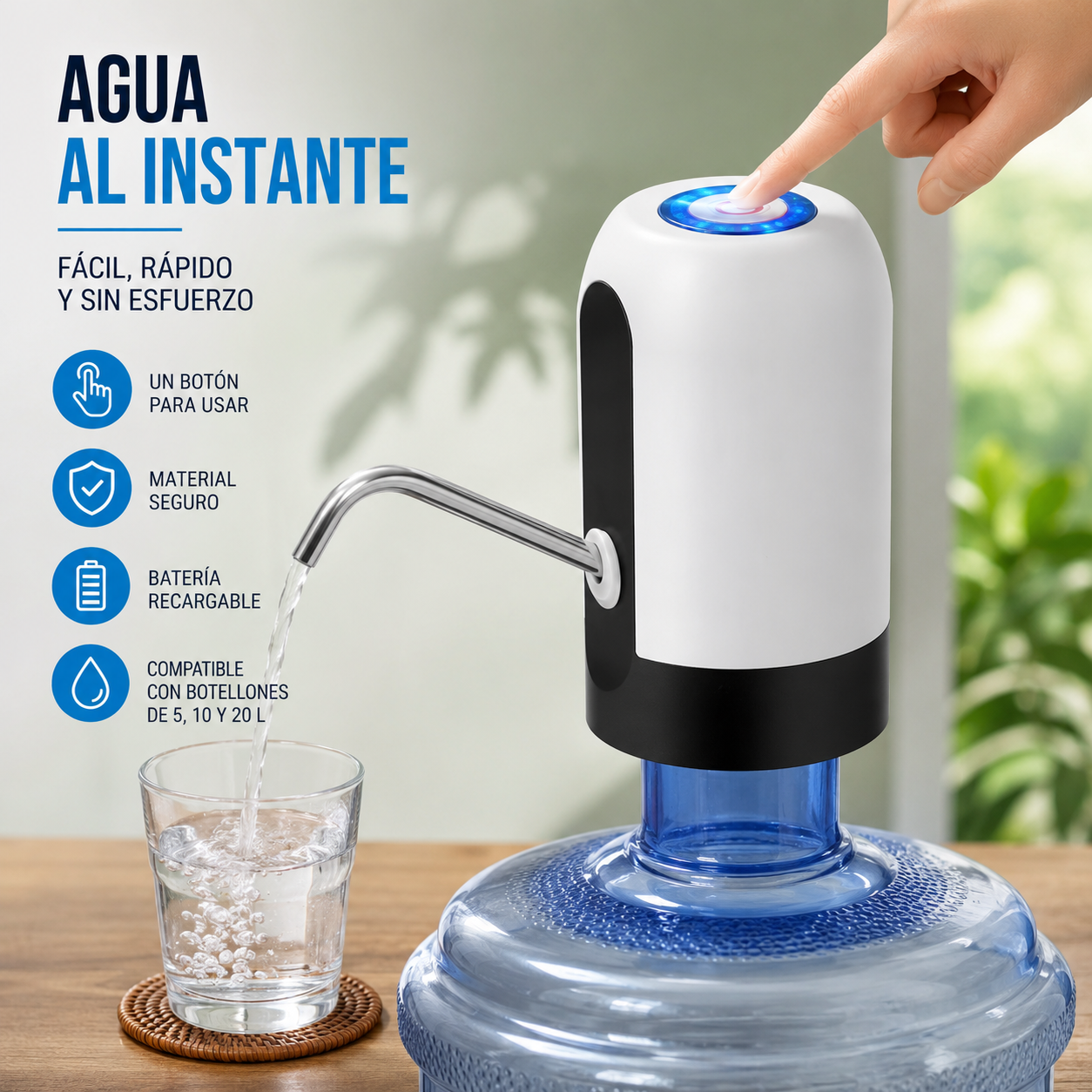 Dispensador De Agua Recargable
