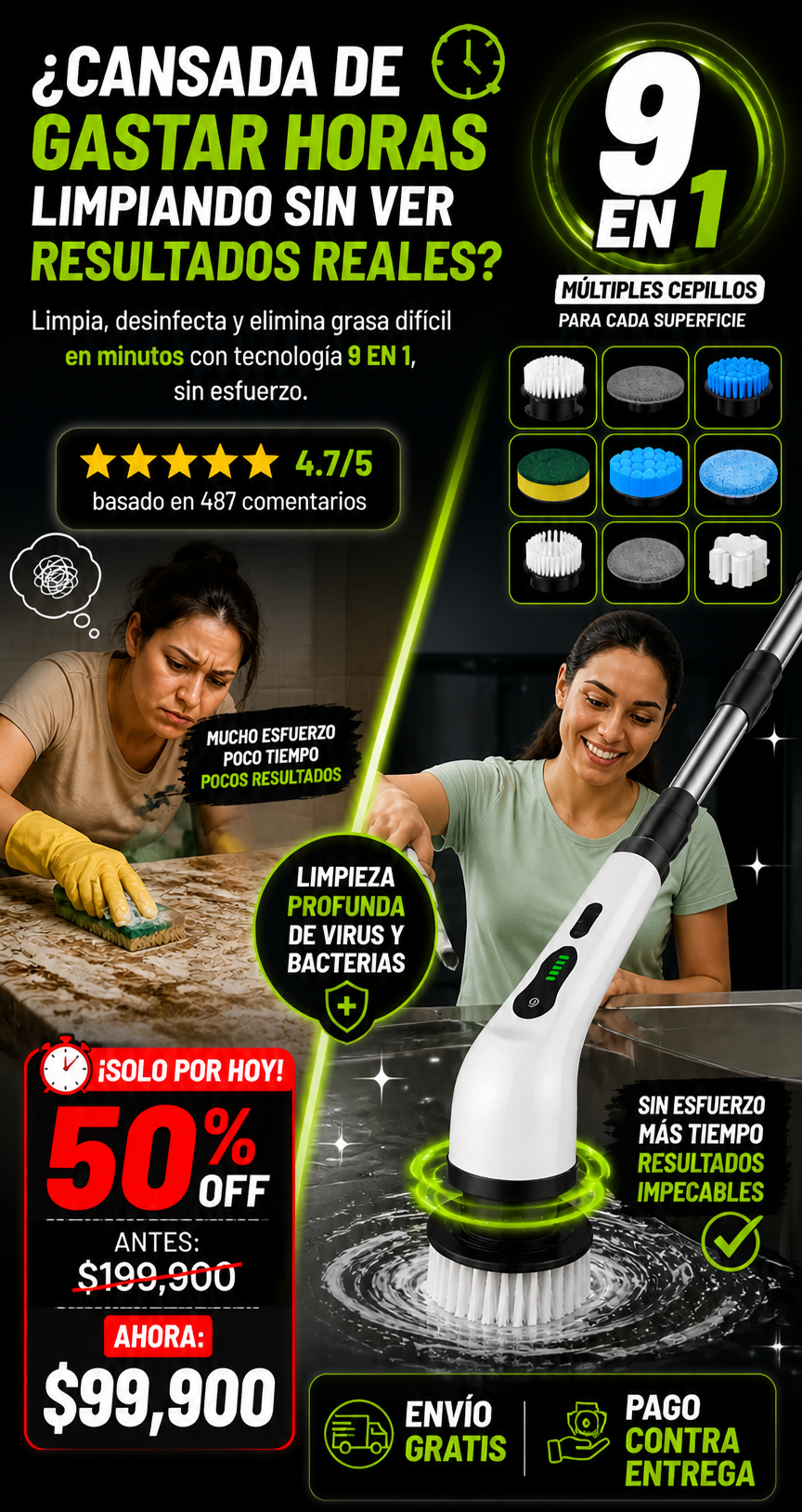 Cepillo CleanPro 9