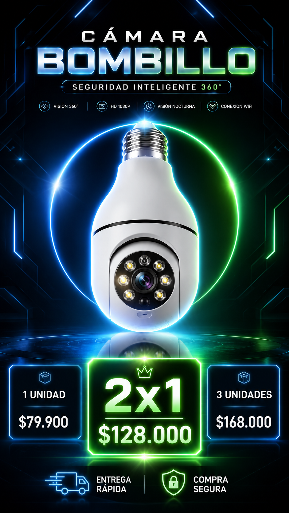 Bombillo Guard 360