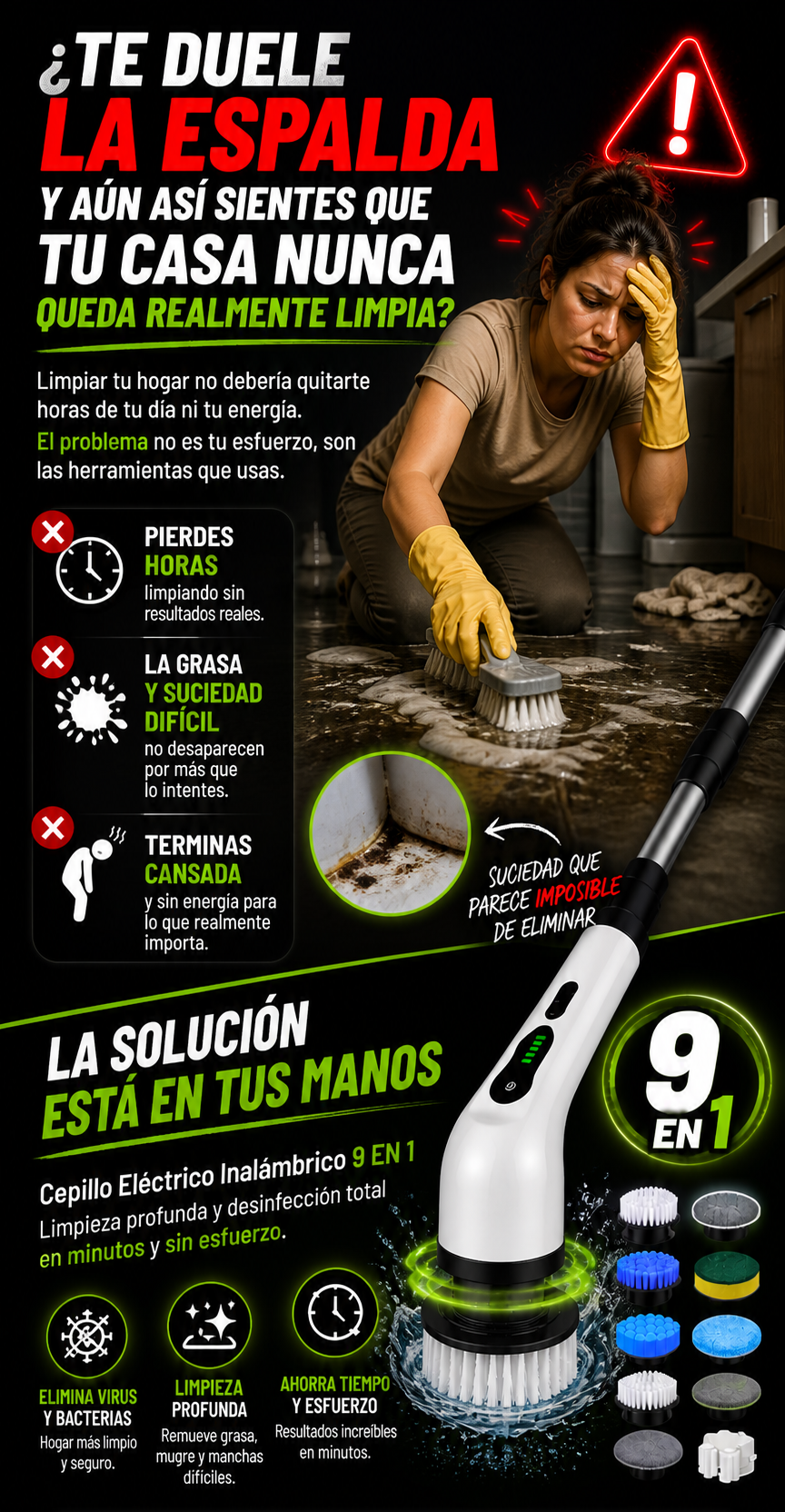 Cepillo CleanPro 9