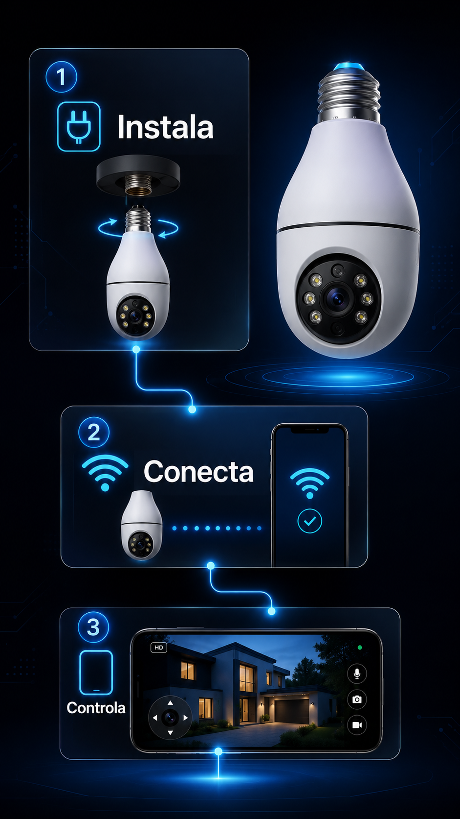 Bombillo Guard 360